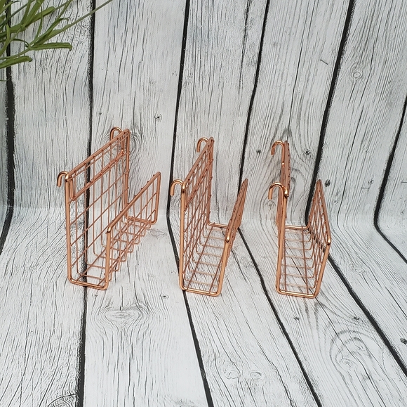 Realspace Rose Gold Wire Hanging Letter Sorter Attachments - Picture 3 of 8